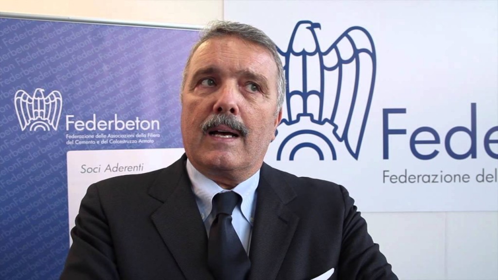 Sergio Crippa, presidente di Federbeton