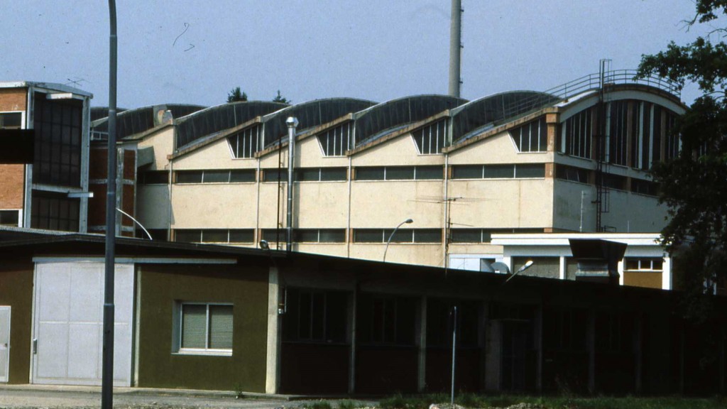 Shed industriale con orientamento dell’apertura verso nord