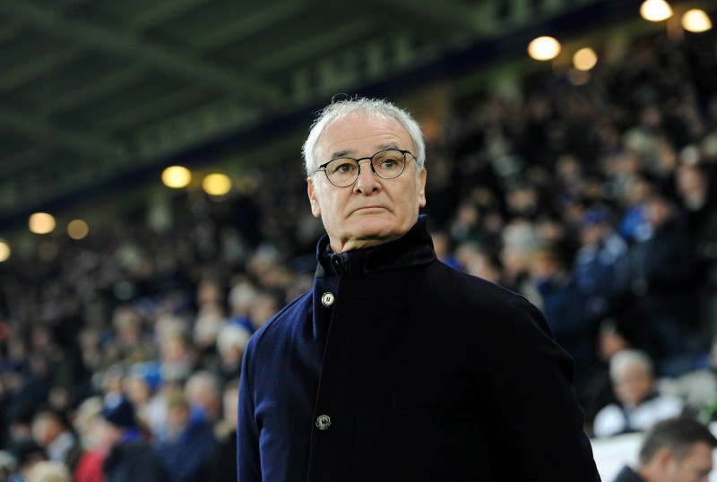 Claudio Ranieri, tecnico del Leicester City, nel King Power Stadium © Alex Hannam
