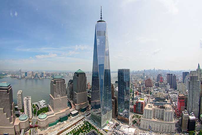 One World Trade Center (Foto di Michael Mahesh, Port Authority of New York and New Jersey)