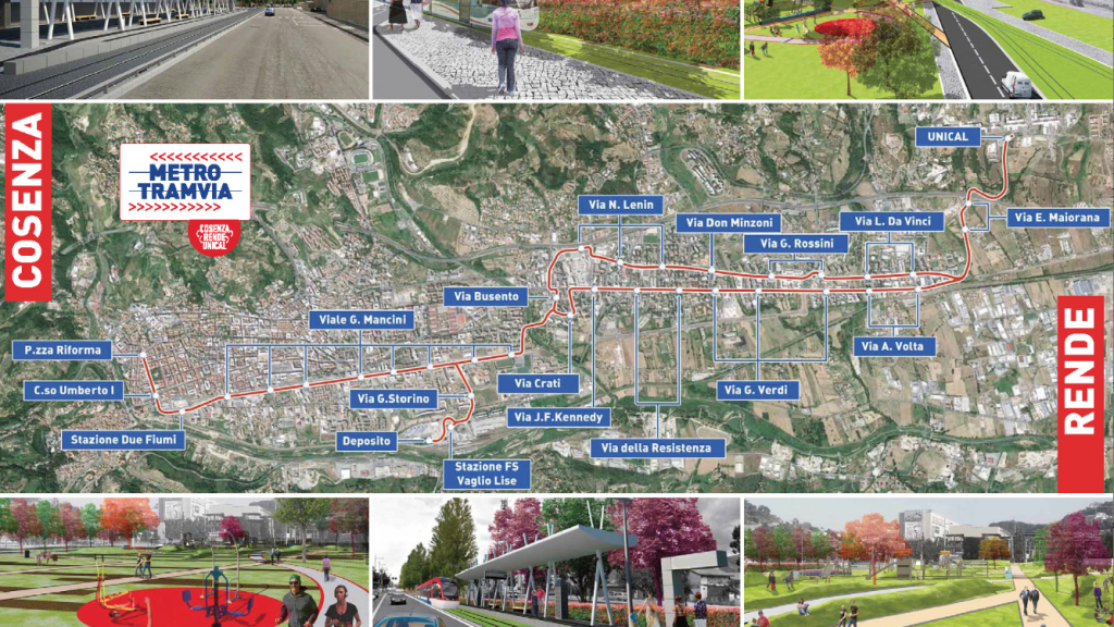 Metro Leggera Cosenza Rende