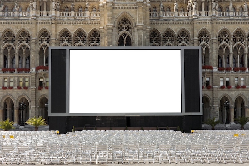 Outdoor cinema