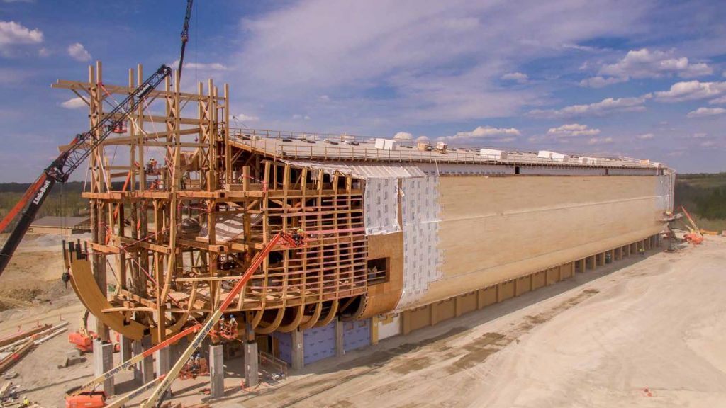 Arca di Noè - costruzione - courtesy of Ark Encounter