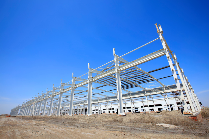 Steel frame structure