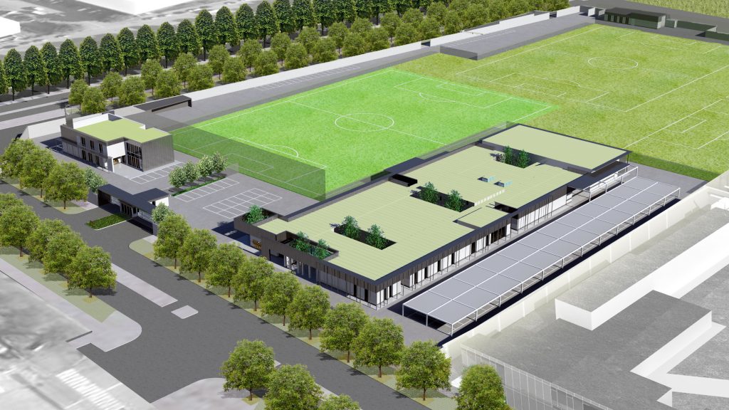 Il progetto della Cittadella della Juventus
