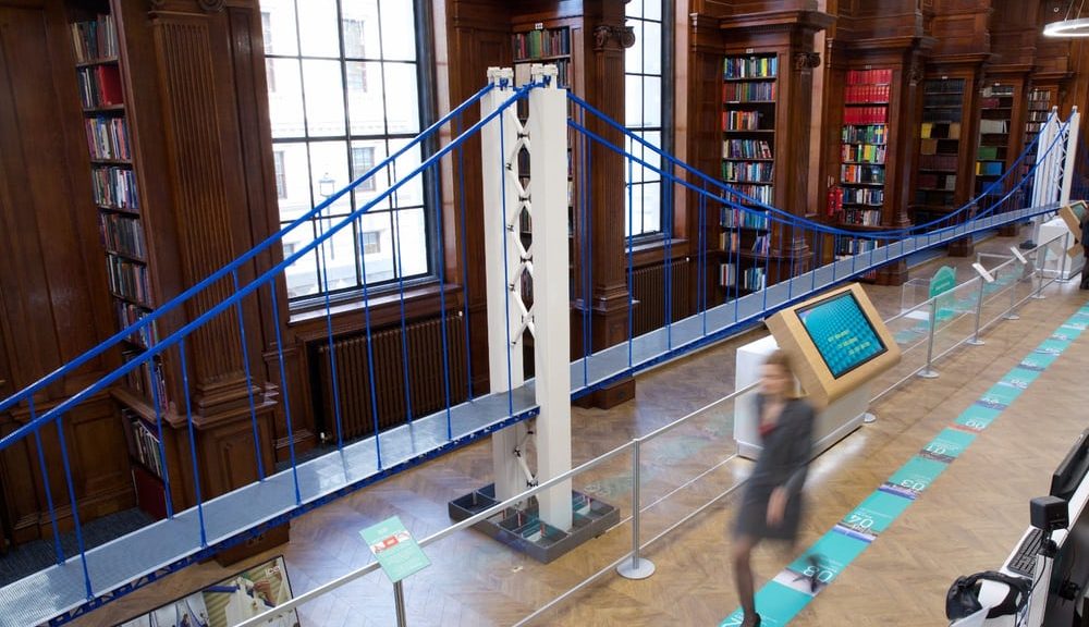 Una parte del Severn Bridge presso la sede dell’Ice © Institution of Civil Engineers