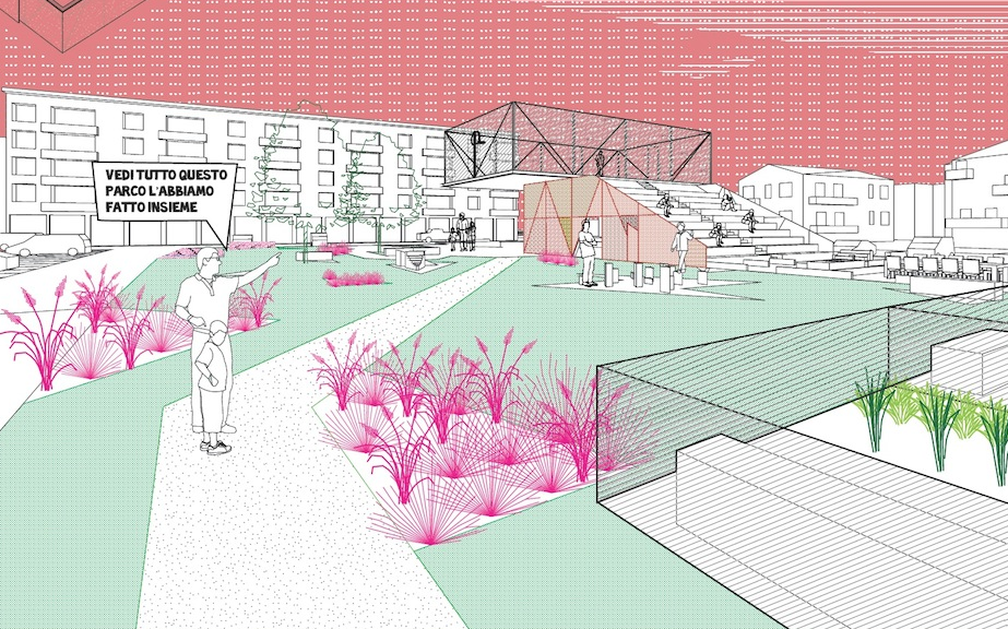 Dettaglio del progetto per San Bonifacio – Luca Vandini + Leonardo Tedeschi