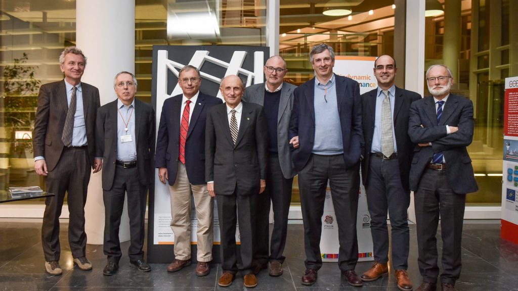 Mike Schneider in ilab con Enrico Borgarello e i delegati ACI