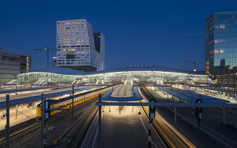 Benthem Crouwel Architects Amsterdam; OVT UC; Utrecht Centraal Station NS;