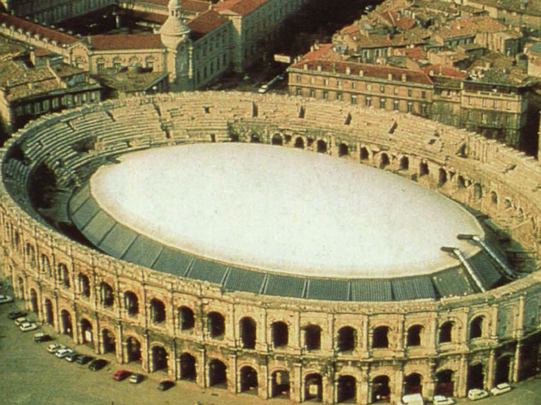 1.15 - copertura arena di Nimes