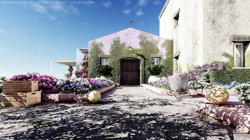 Rendering eseguito con Lumion. Copyright: Geom. Gian Martin Corso