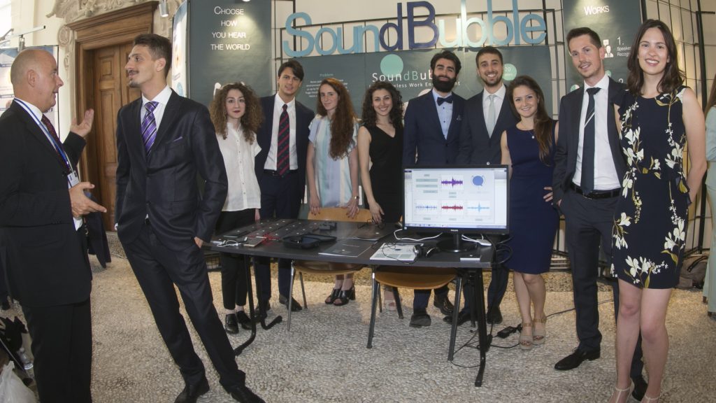 Il team Sound Bubble