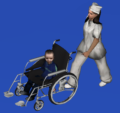Modellazione di soggetti non autosufficienti