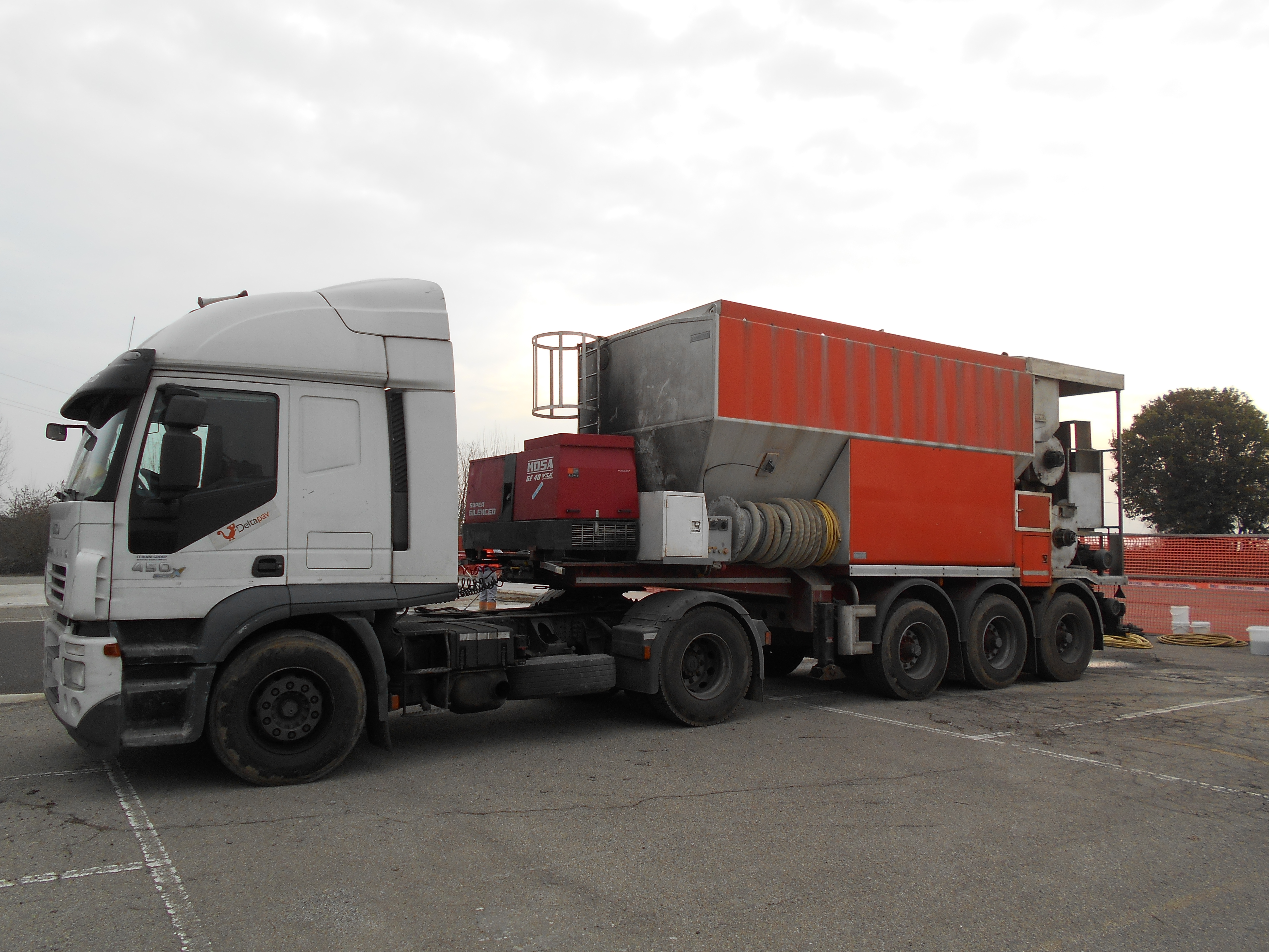 Figura 4 - Mescolatore su camion