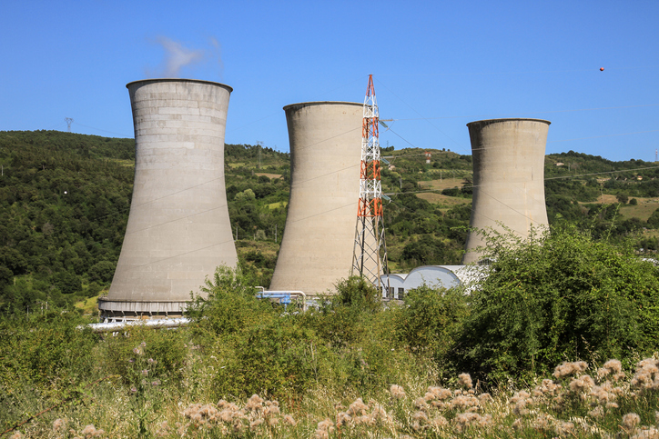 Impianto geotermico a Larderello