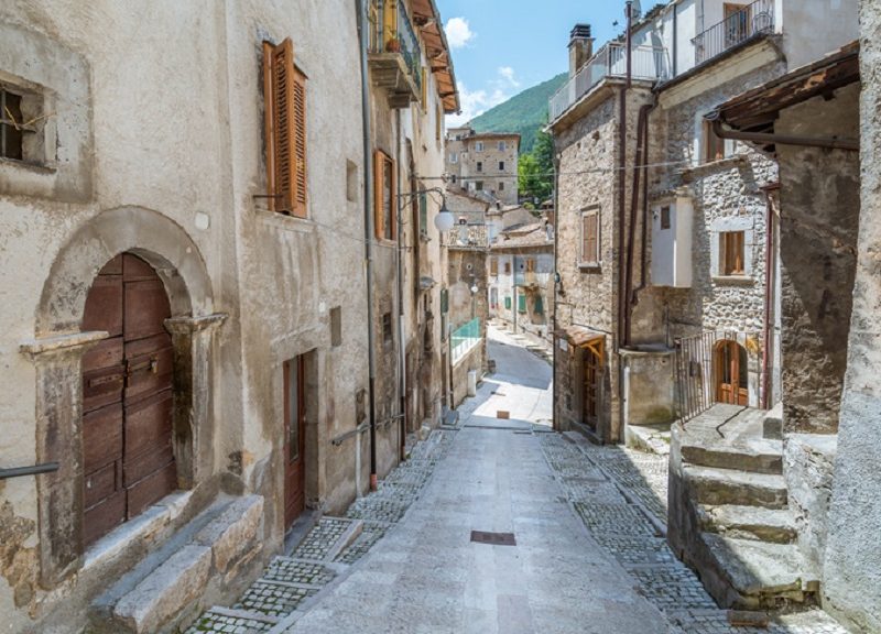 Il borgo di Scanno, in provincia de L'Aquila
