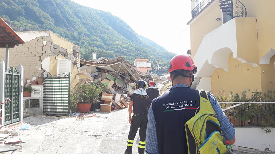 Attività di sopralluogo a Ischia, 2017 – IPE