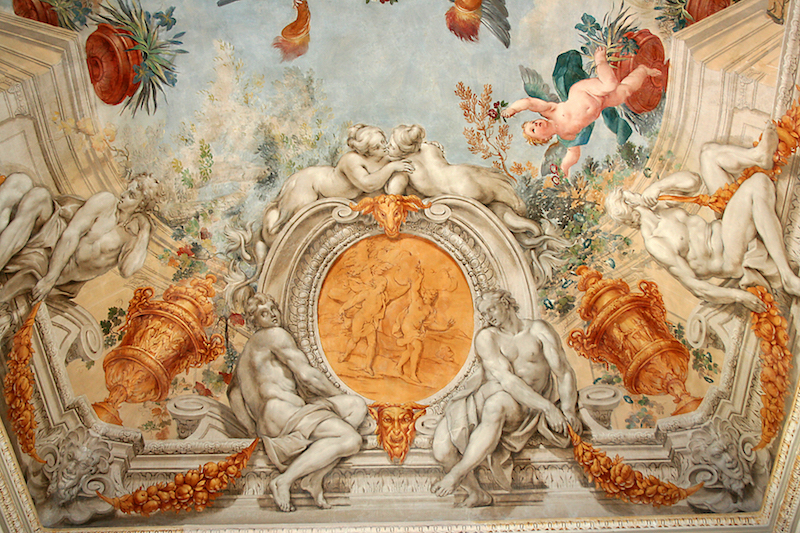 Galleria Barberini particolare Palazzo Orsini Dopo il Restauro copyright defeorestauri