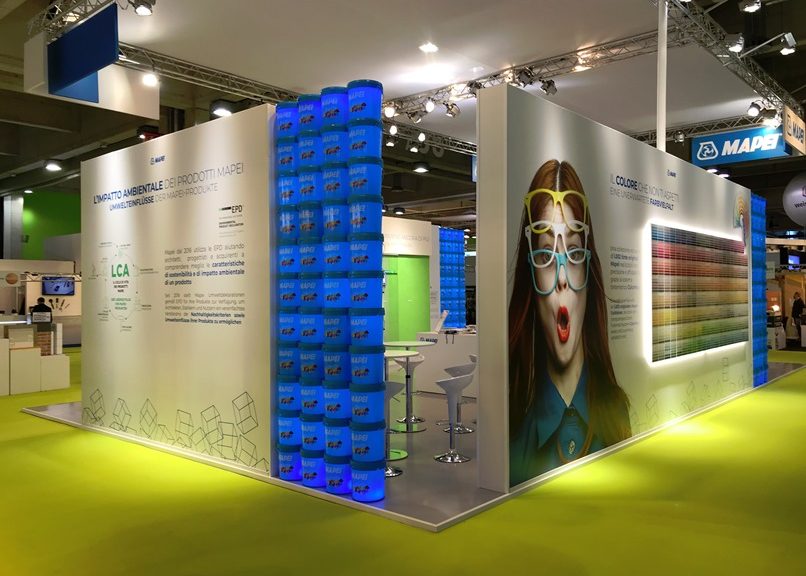 Lo stand Mapei a Klimahouse 2018