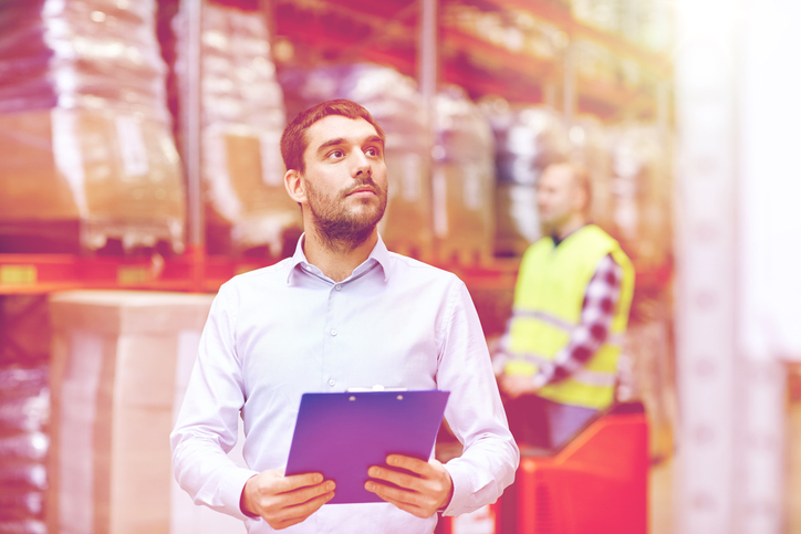 Datore di lavoro in ufficio