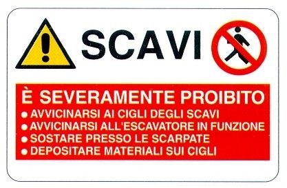 Scavi - Divieti correlati