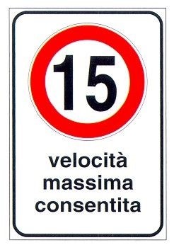 Divieto di superamento limite velocità