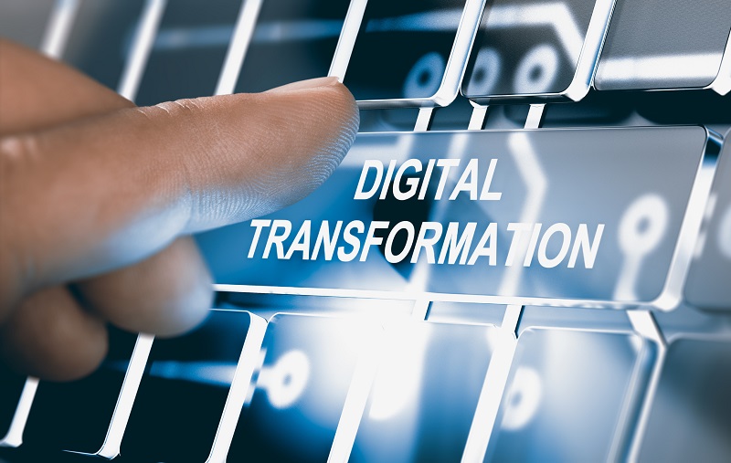 Digitalization, Digital Transformation Concept