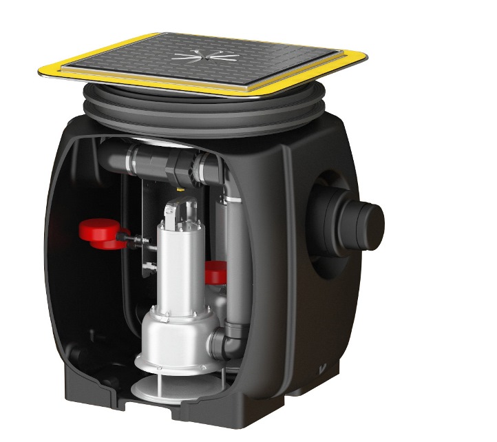 Vacubox 200-50 Stazioni di raccolta e sollevamento acque di scarico