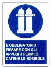 E’ obbligatorio fissare le bombole