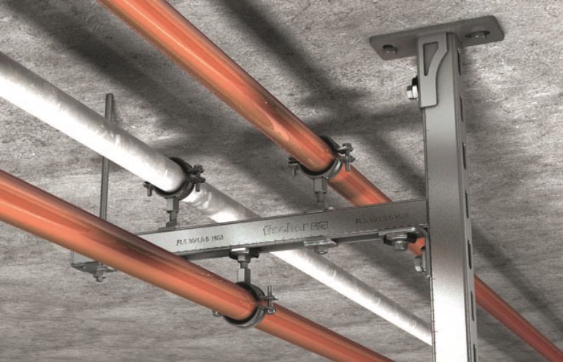 Fischer FLS 31 SaMontec,sistema per lo staffaggio di impiantistica leggera