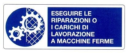 Lavorare con macchinari fermi
