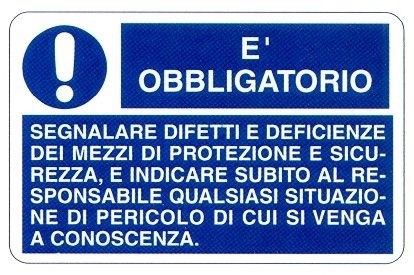 Obbligo segnalazione difetti