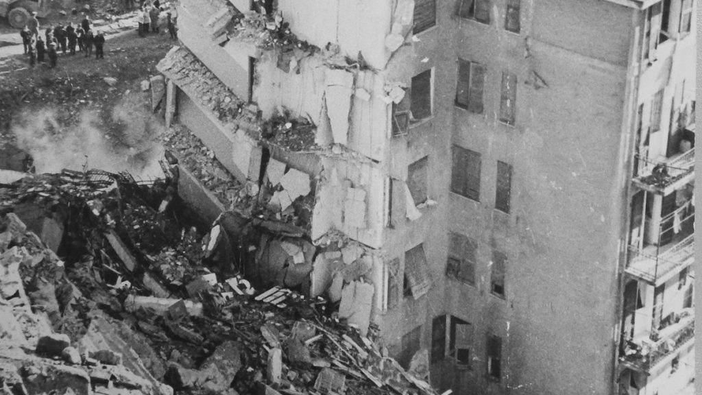 Le immagini della frana di via Digione del 21 marzo 1968