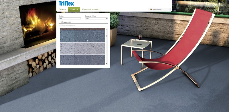 Configuratore per balconi Triflex