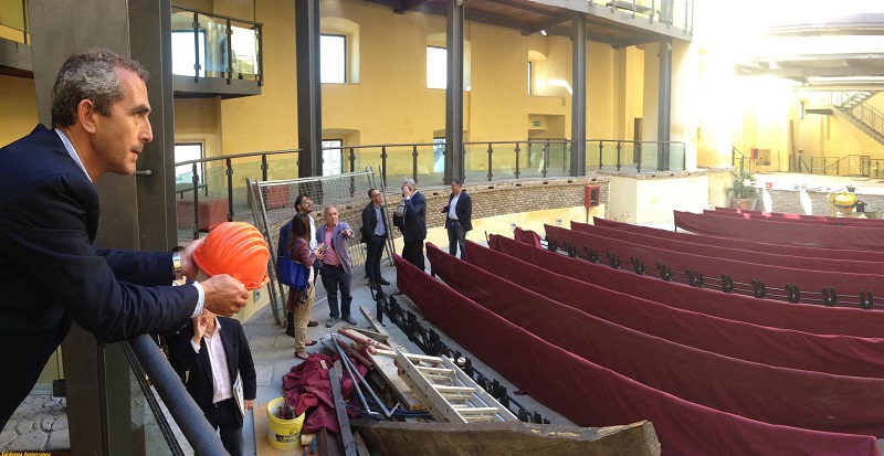 Il teatro civico a Cagliari, sede del festival (fonte foto sardegnasotterranea.org)
