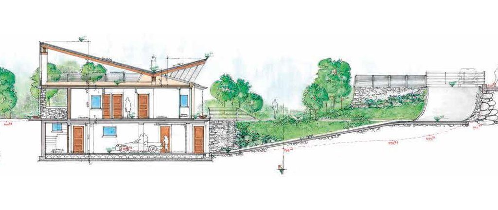 Casa Passiva con serra bioclimatica, Saumont, Aosta