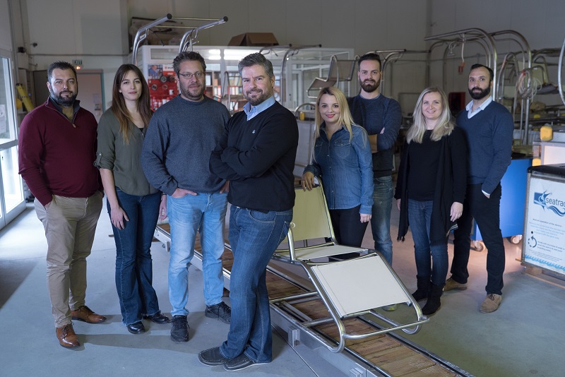 Il gruppo di lavoro del Seatrac Tobea