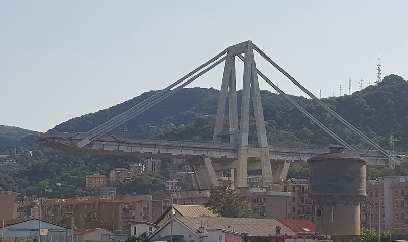 Ponte Morandi, settembre 2018 - Copyright by Katherine Smale (ICE)