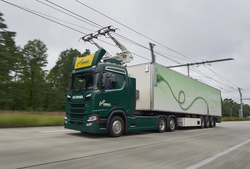 Un pantografo per un tir: ecco cosa vedremo sull'A35 Brescia-Milano