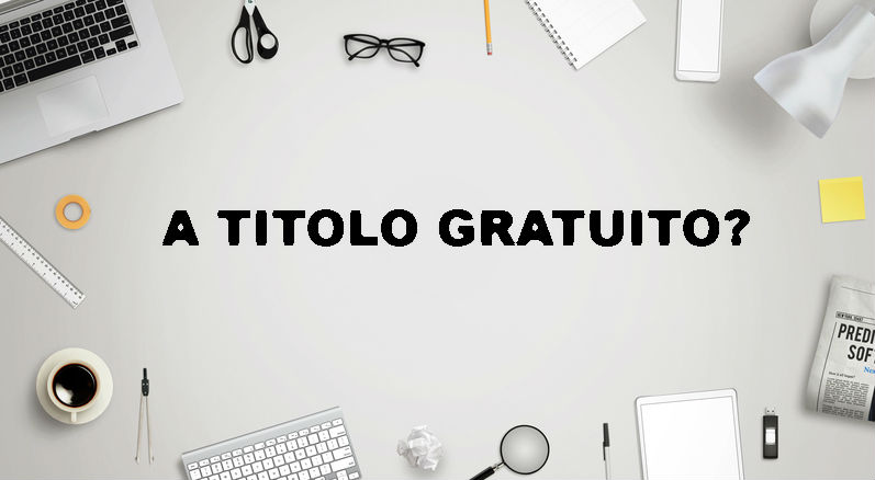 a titolo gratuito