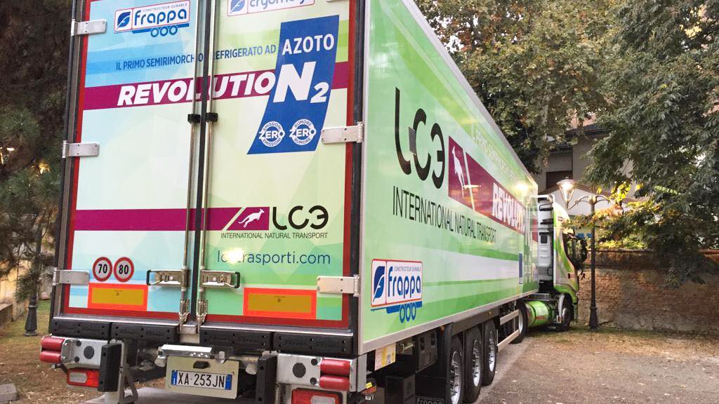RevolutionN2, il semirimorchio ad azoto liquido parte della flotta Lidl