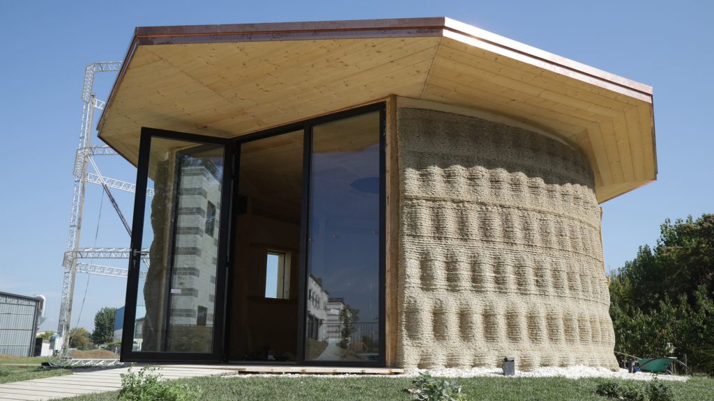 Gaia, il modello di casa stampata in 3D con la tecnologia Crane Wasp