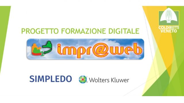 Wolters Kluwer è partner del progetto innovativo sulla formazione on line Coldiretti Veneto Wolters Kluwer è partner del progetto innovativo sulla formazione on line Coldiretti Veneto